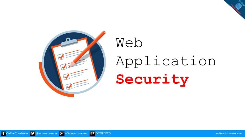 30 web application security checklist
